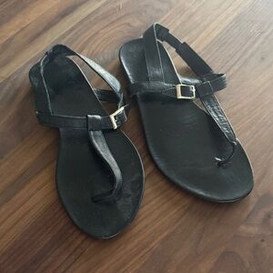 Mix Mooz Black Strappy Sandals